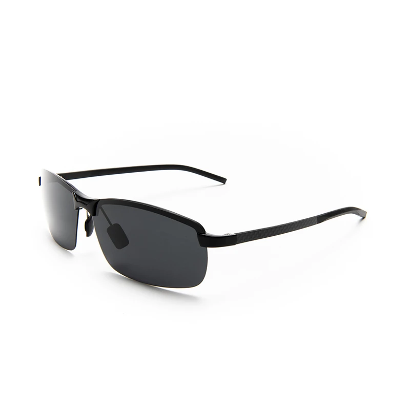 Dark Black Polarized Sunglasses