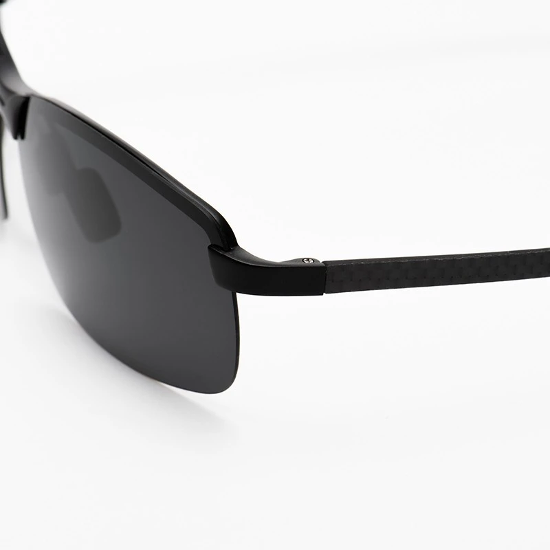 Dark Black Polarized Sunglasses factory