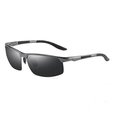 Schwarze Fahrradbrille